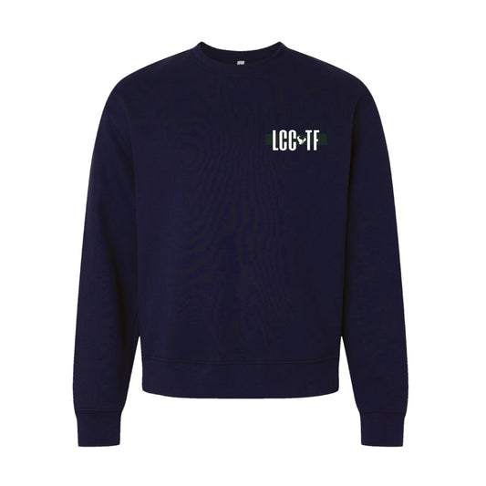 LCC Track and Field - LCCTF Crewneck (Navy)