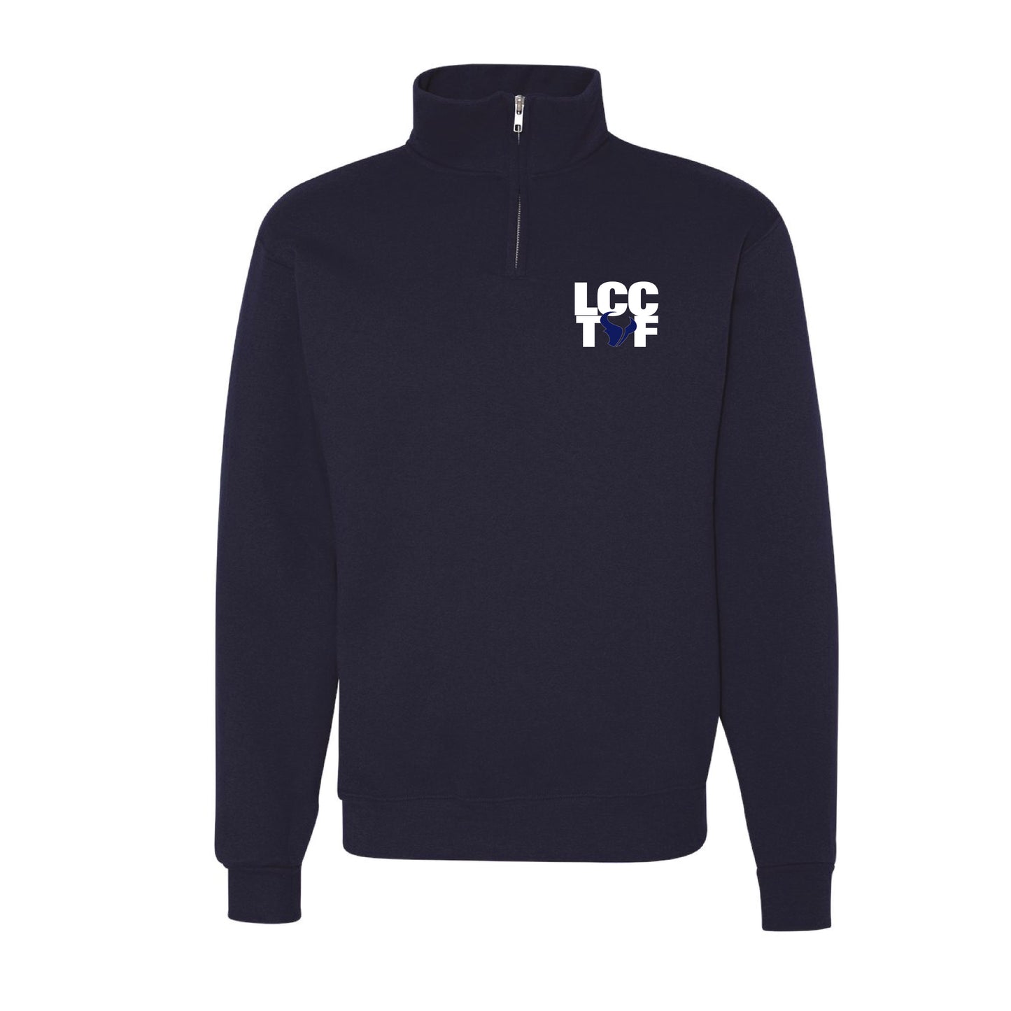 LCC Track and Field- LCCTF Quarter Zip (Navy)