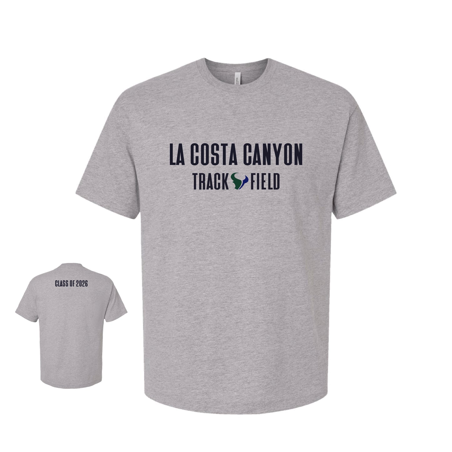 LCC Track and Field  La Costa Canyon Unisex Tee (Sport Grey)