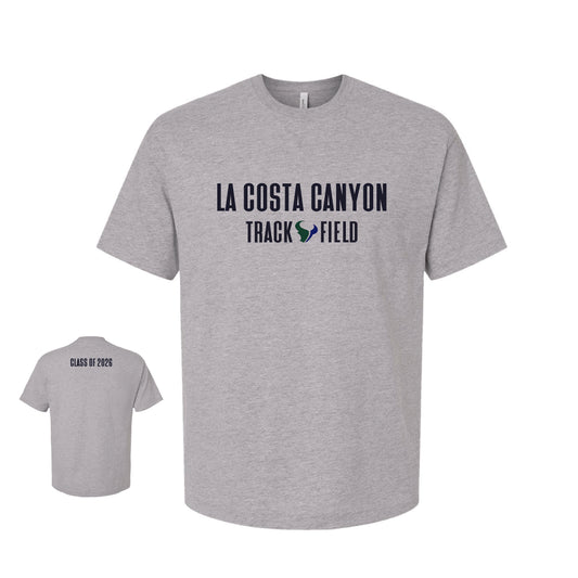 LCC Track and Field  La Costa Canyon Unisex Tee (Sport Grey)