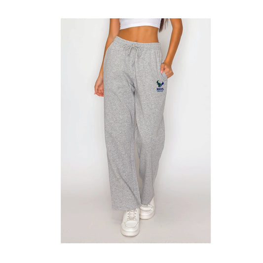 LCC Track and Field- Wide Leg Sweatpants (Sport Grey)