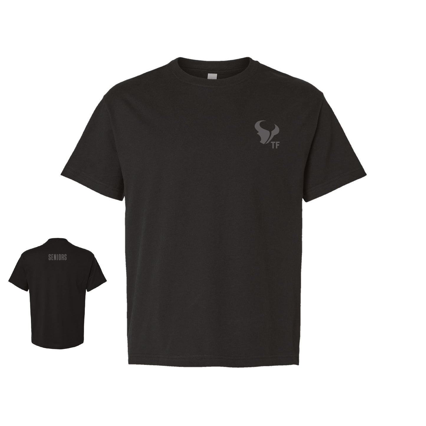 LCC Track and Field Unisex Tee Steer (Black)