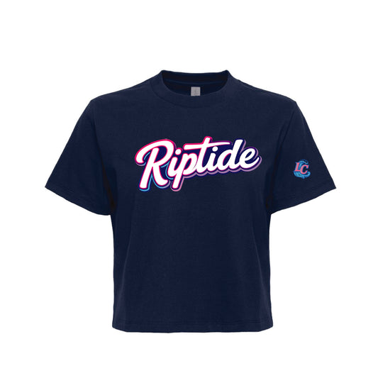 Riptide LCYO 2026 Ladies Boxy Tee (Navy/Gradient)