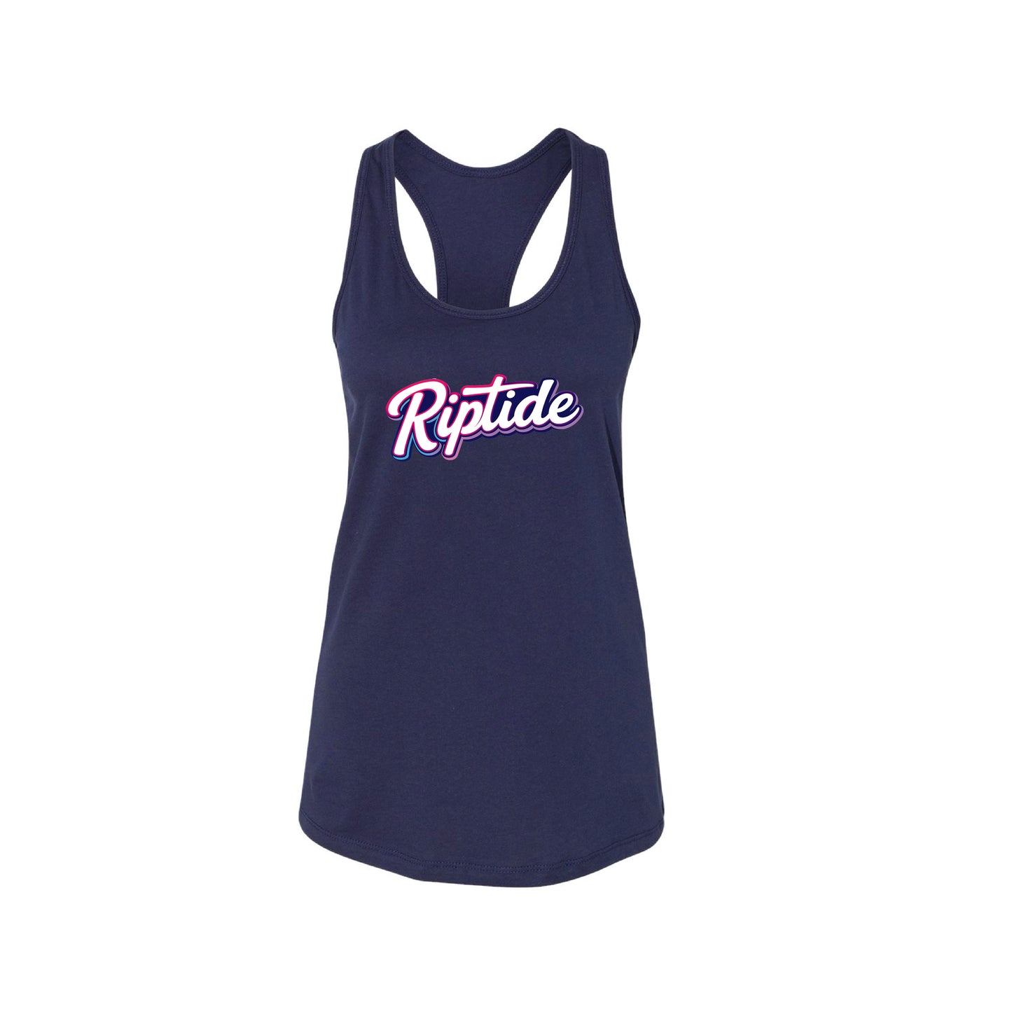 Riptide LCYO 2026 Ladies Racerback Tank (Navy Gradient)
