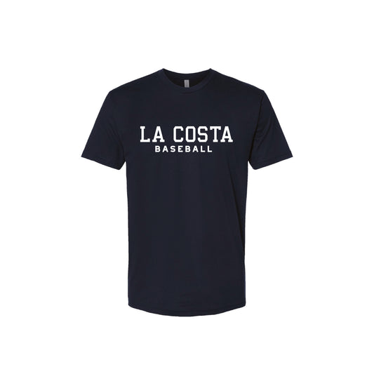 La Costa Baseball LCYO - Unisex Tee (Navy)