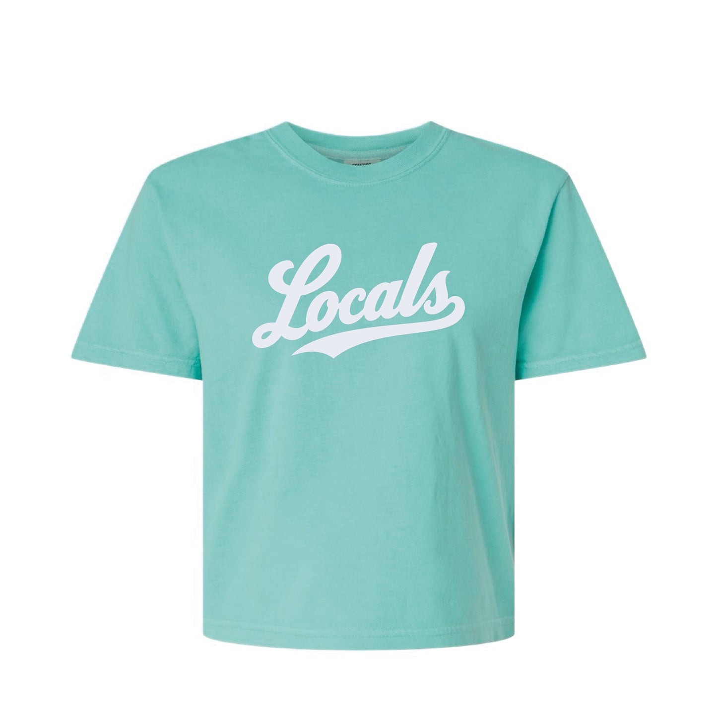 Locals Baseball- Ladies Boxy Tee- Classic Logo