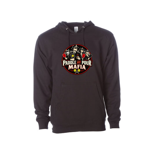 Paddle & Pour Unisex Hoodie (Black)