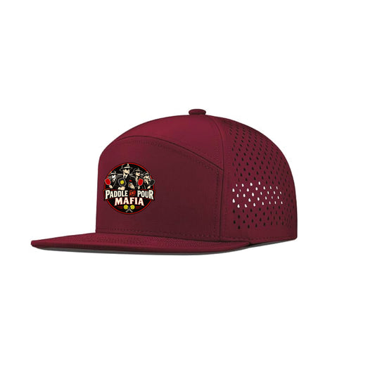 Paddle & Pour Performance Snapback (Burgundy)