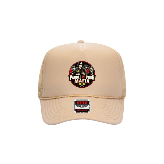 Paddle & Pour Trucker Hat (Tan)