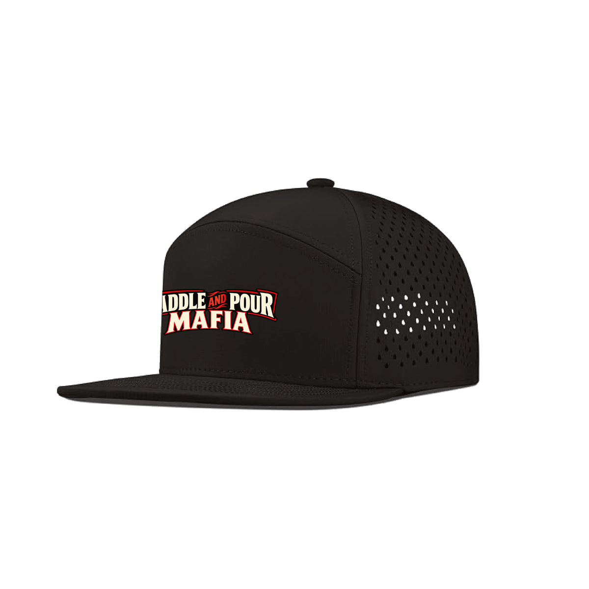 Paddle & Pour Performance Snapback (Black)