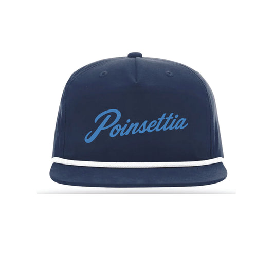 Poinsettia Elementary Richardson Gramps Script Hat- Blue