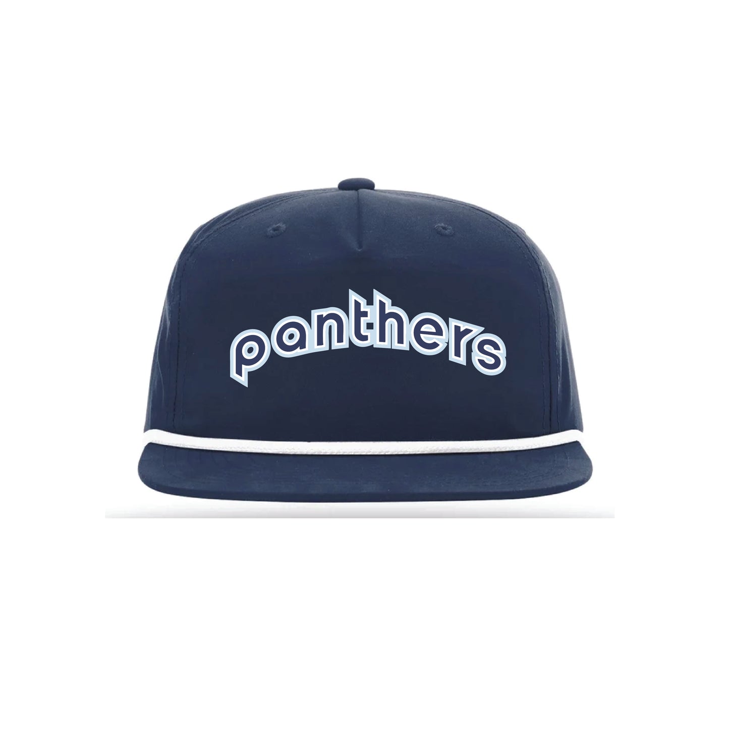 Poinsettia Elementary Richardson Gramps Retro  Hat- Blue