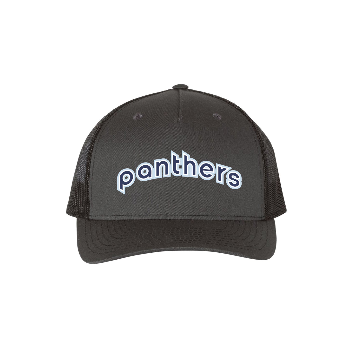 Poinsettia Elementary Richardson 112 Retro 5-Panel Hat (Ombre Blue/Navy)