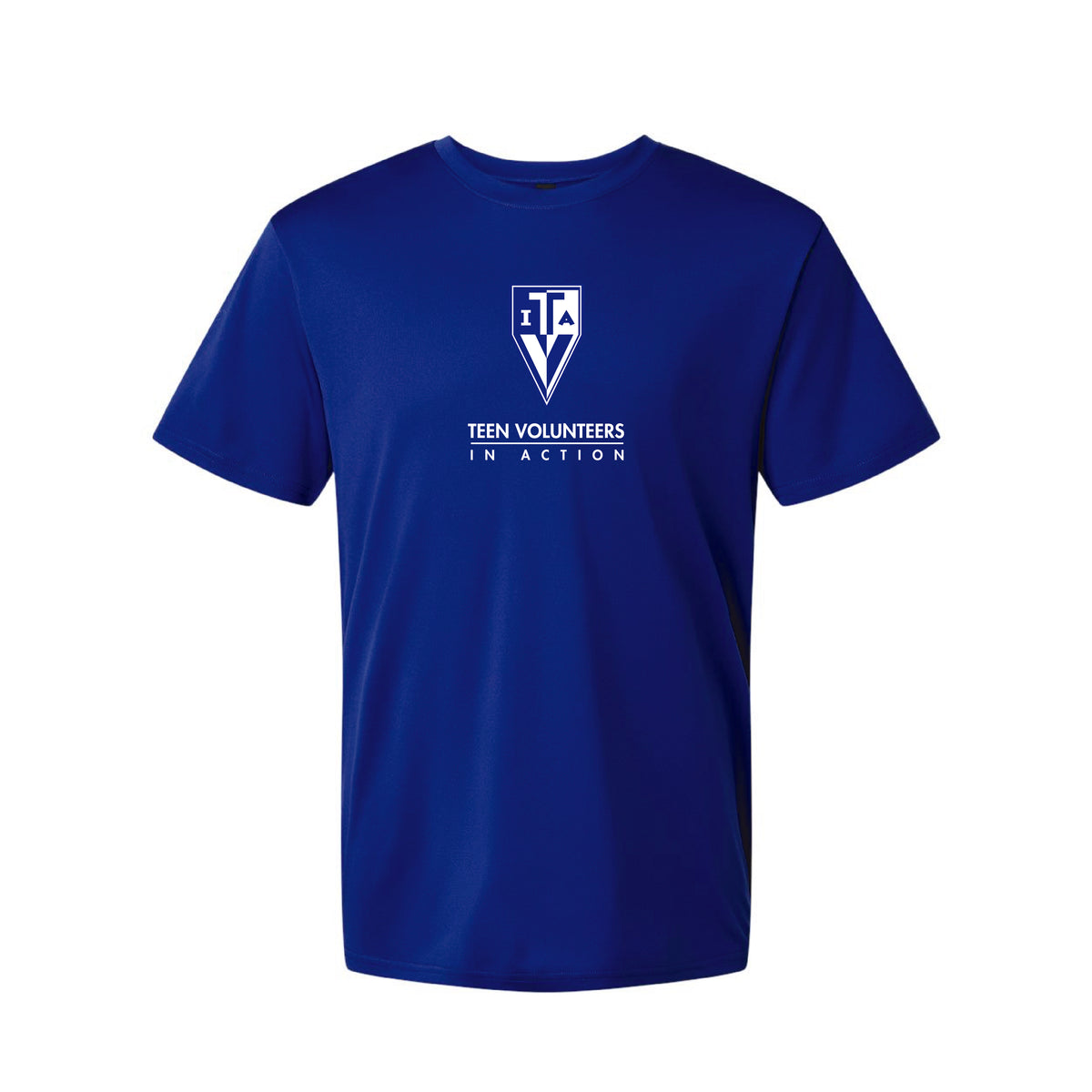 TVIA Unisex Dry-Fit Performance Tee (Royal)