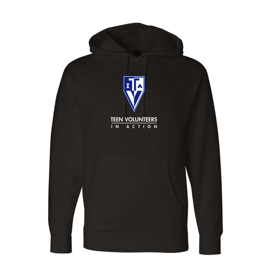 TVIA Leadership Unisex Heavy Blend Hooded Sweatshirt - Black