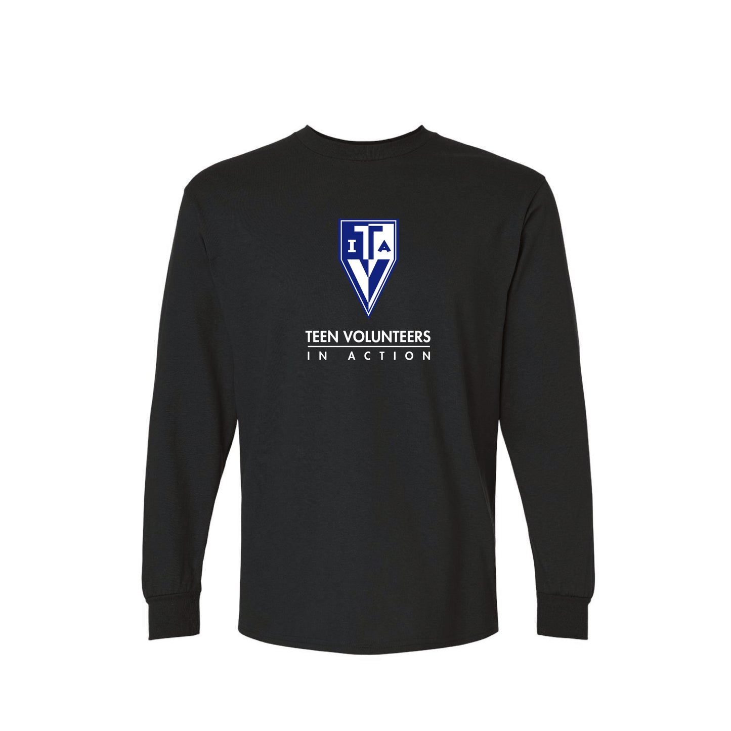 TVIA Leadership Unisex Long Sleeve Tee (Black)