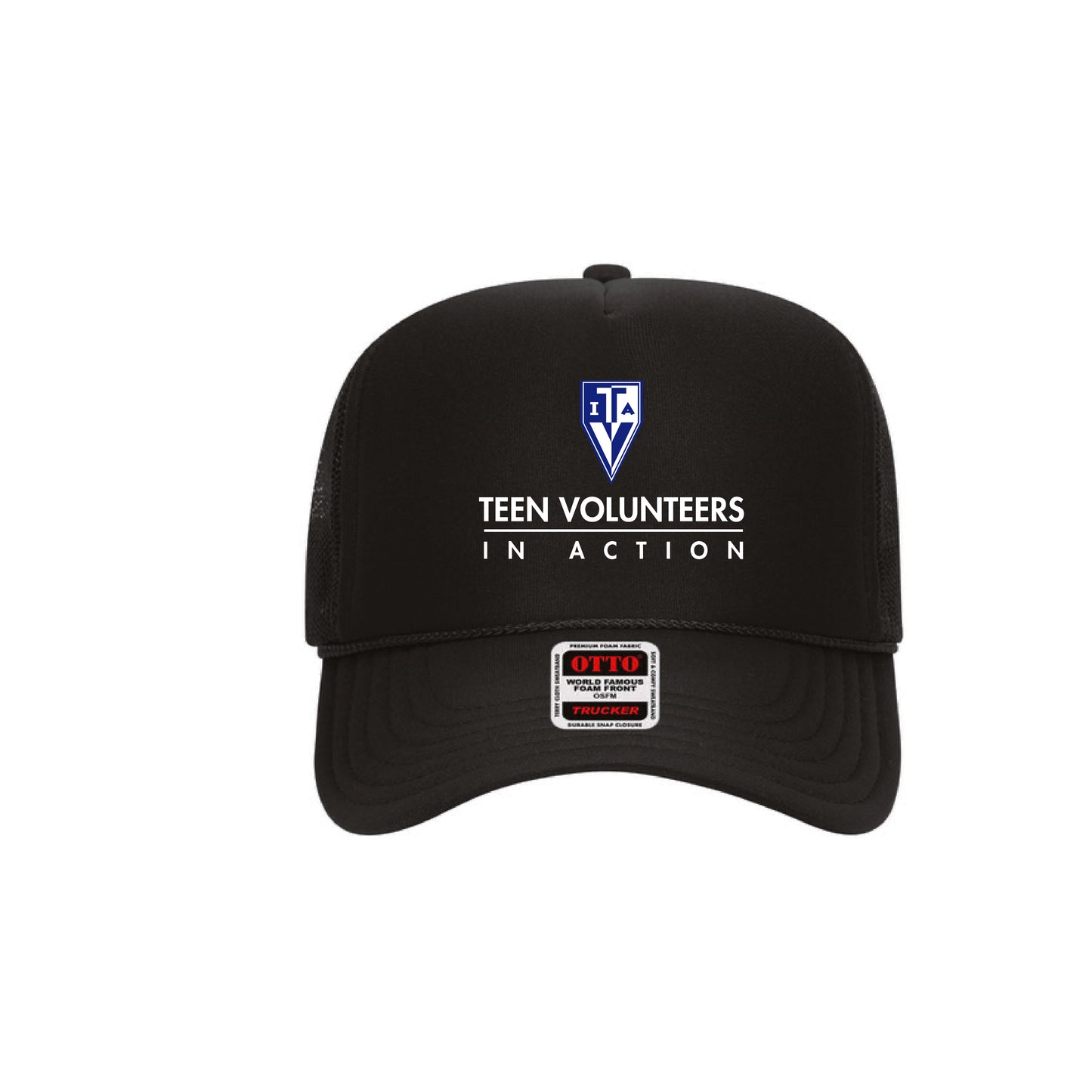 TVIA Leadership Trucker Hat - Black
