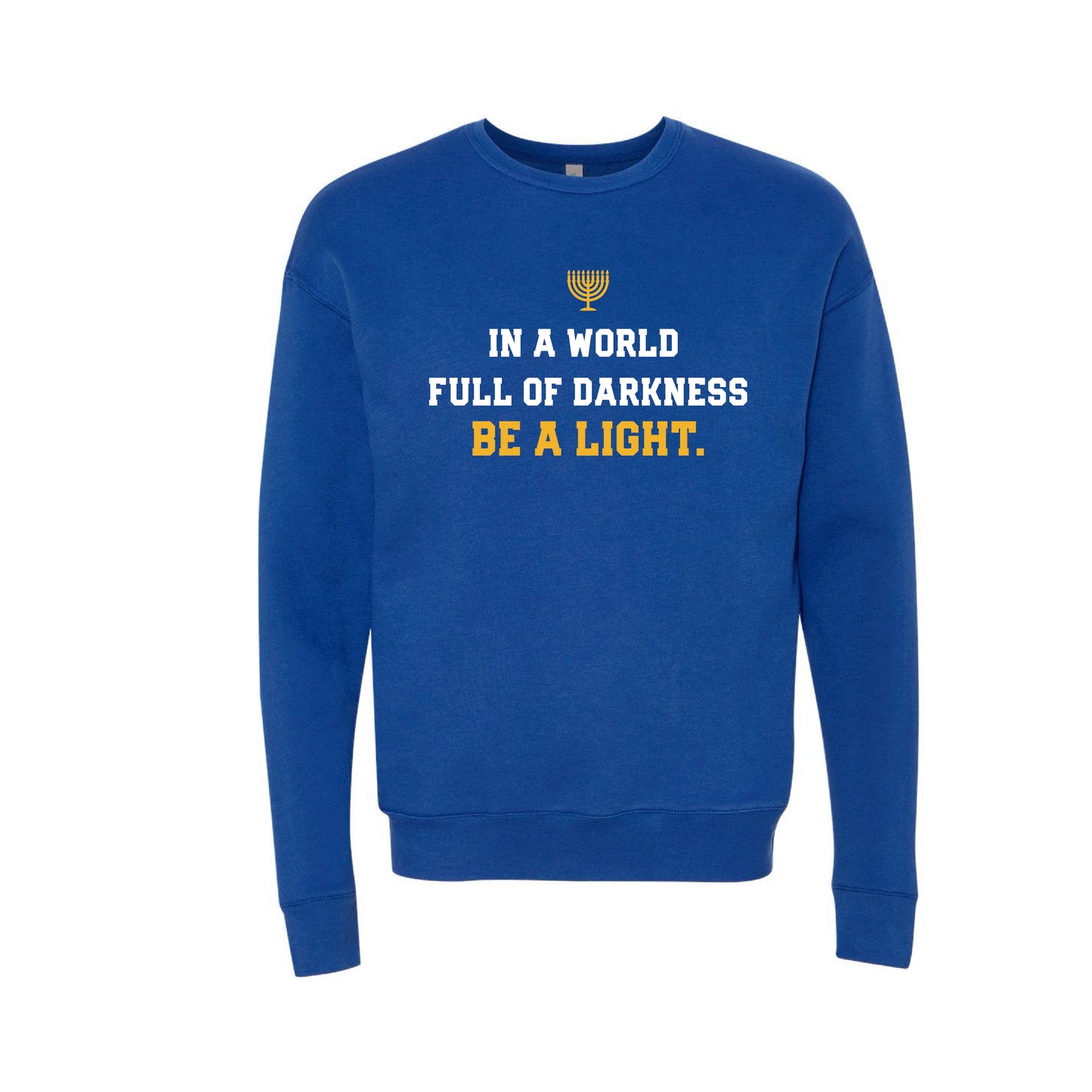 MOTS Holiday Shop - Unisex Fleece Crewneck Sweatshirt- Be the Light