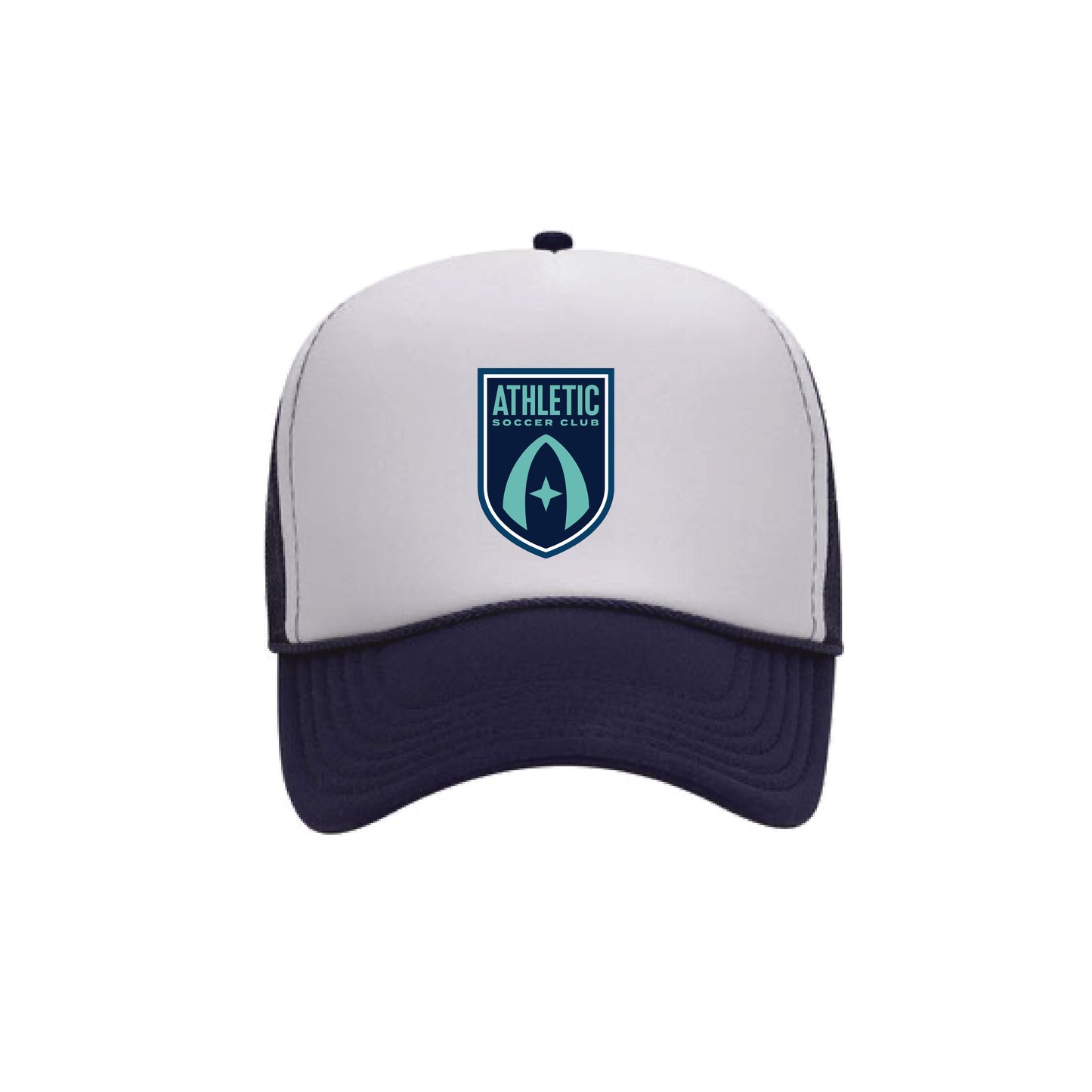 Athletic Soccer Club- Trucker Hat (Navy)