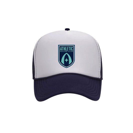Athletic Soccer Club- Trucker Hat (Navy)