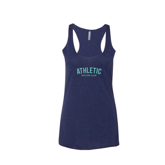 Athletic Soccer Club - Racerback Tank (Navy)