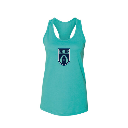 Athletic Soccer Club - Racerback Tank (Aqua)