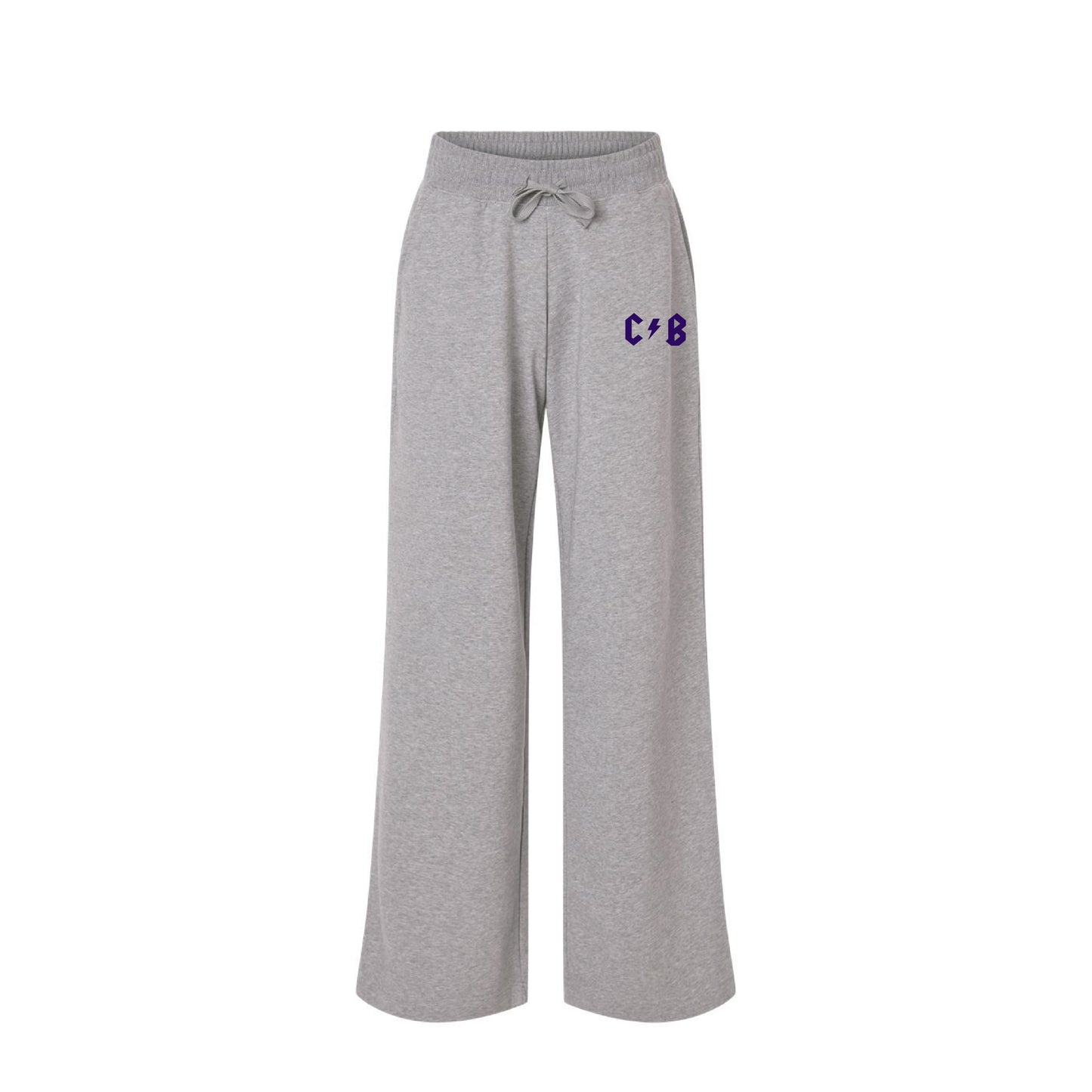 Carlsbaddies Ladies Wide Leg Sweats (Grey)