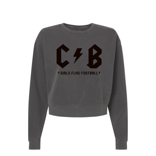 Carlsbaddies - Ladies Crewneck Sweatshirt (Pepper)