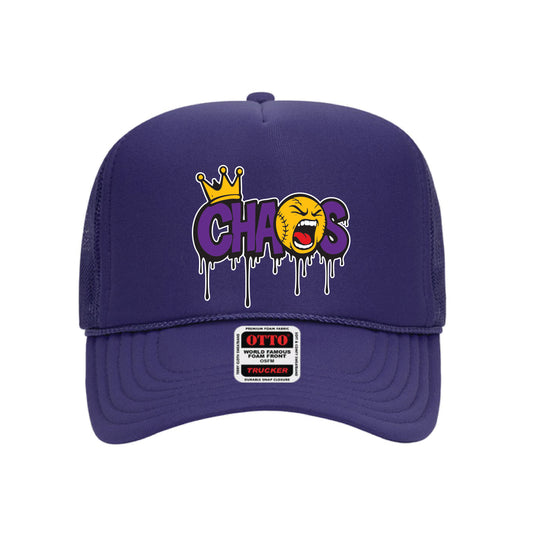 Chaos Softball Trucker -  Purple