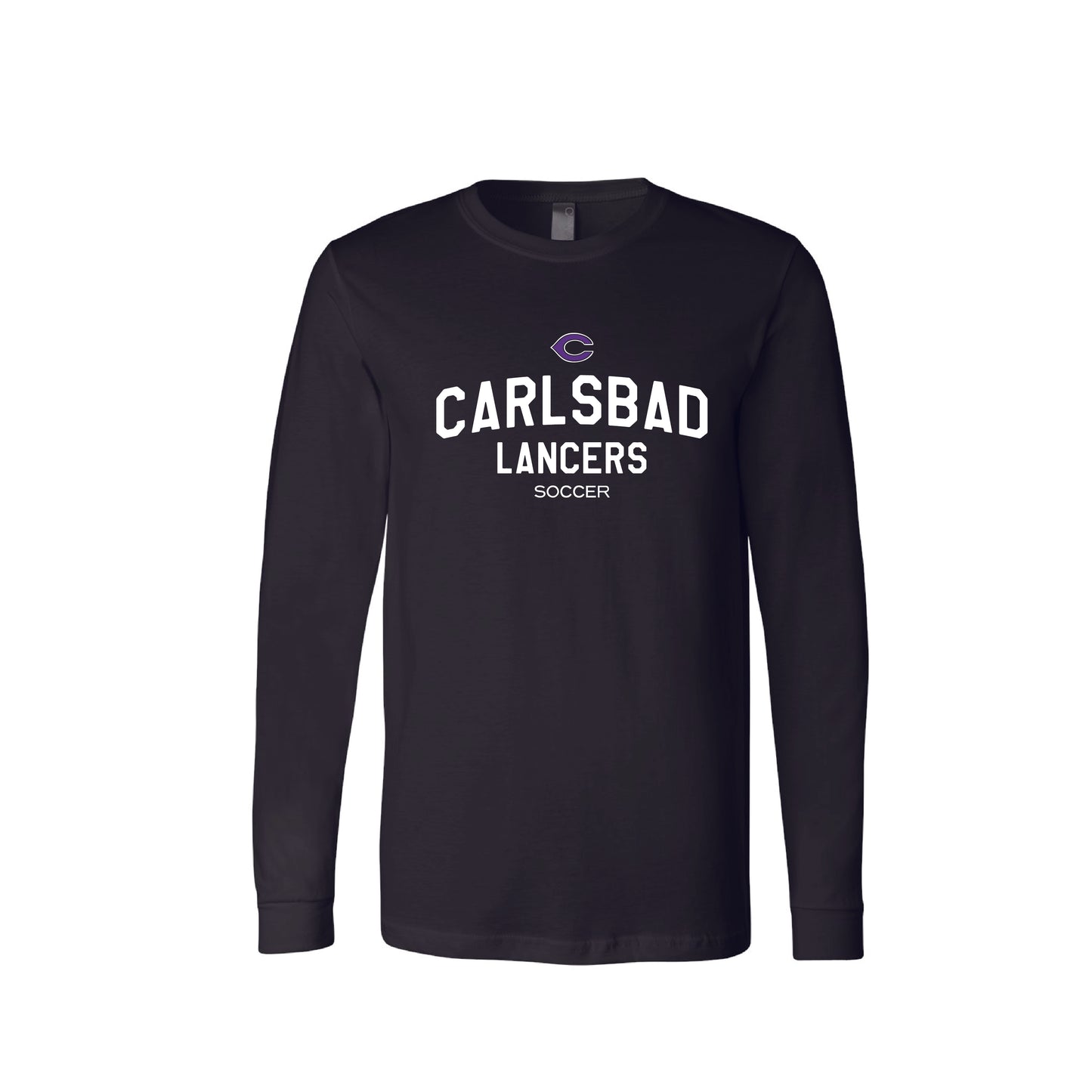 Carlsbad High Mens Soccer Unisex Classic Long Sleeve (Black)