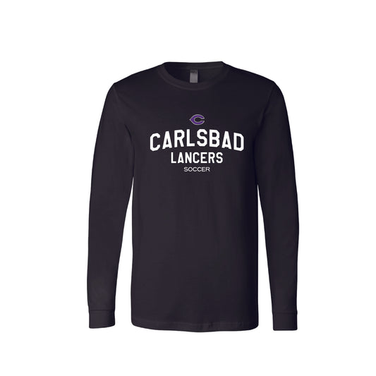 Carlsbad High Mens Soccer Unisex Classic Long Sleeve (Black)