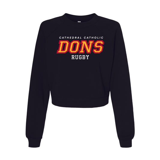 Cathedral Catholic Rugby - Ladies Cropped Crewneck