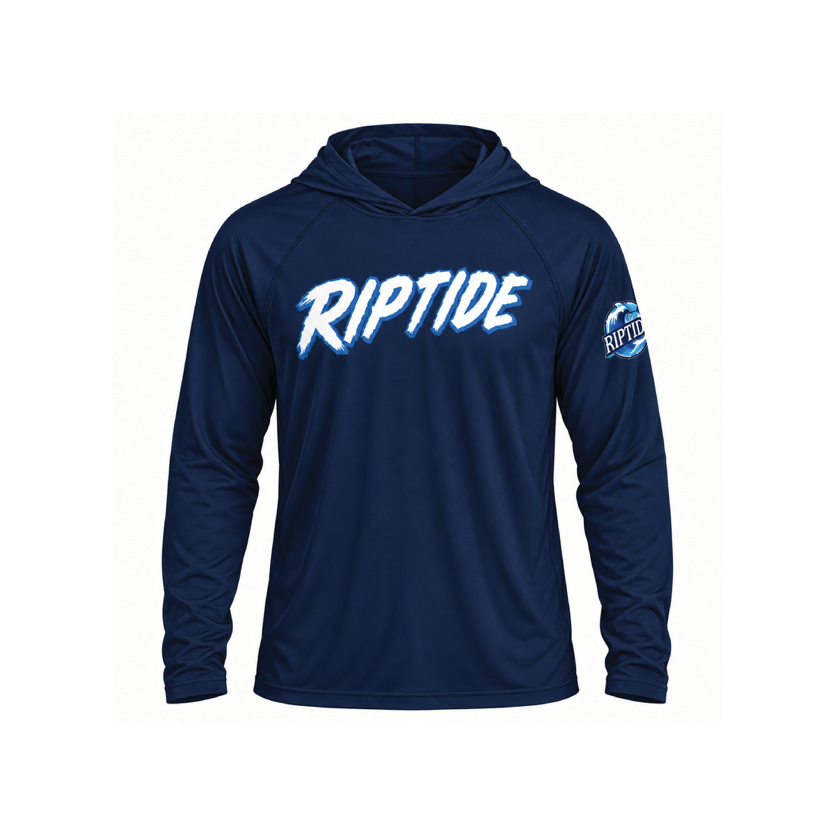 Riptide LCYO - Adult Long Sleeve Performance Hoodie (Navy)