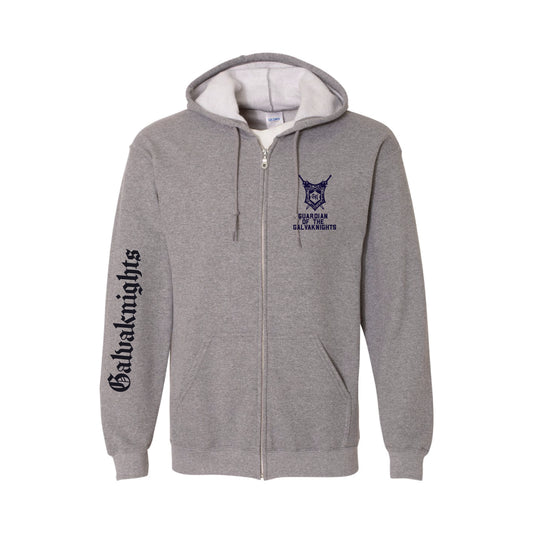 Galvaknights -Unisex Zip Hoodie (Sport Grey)