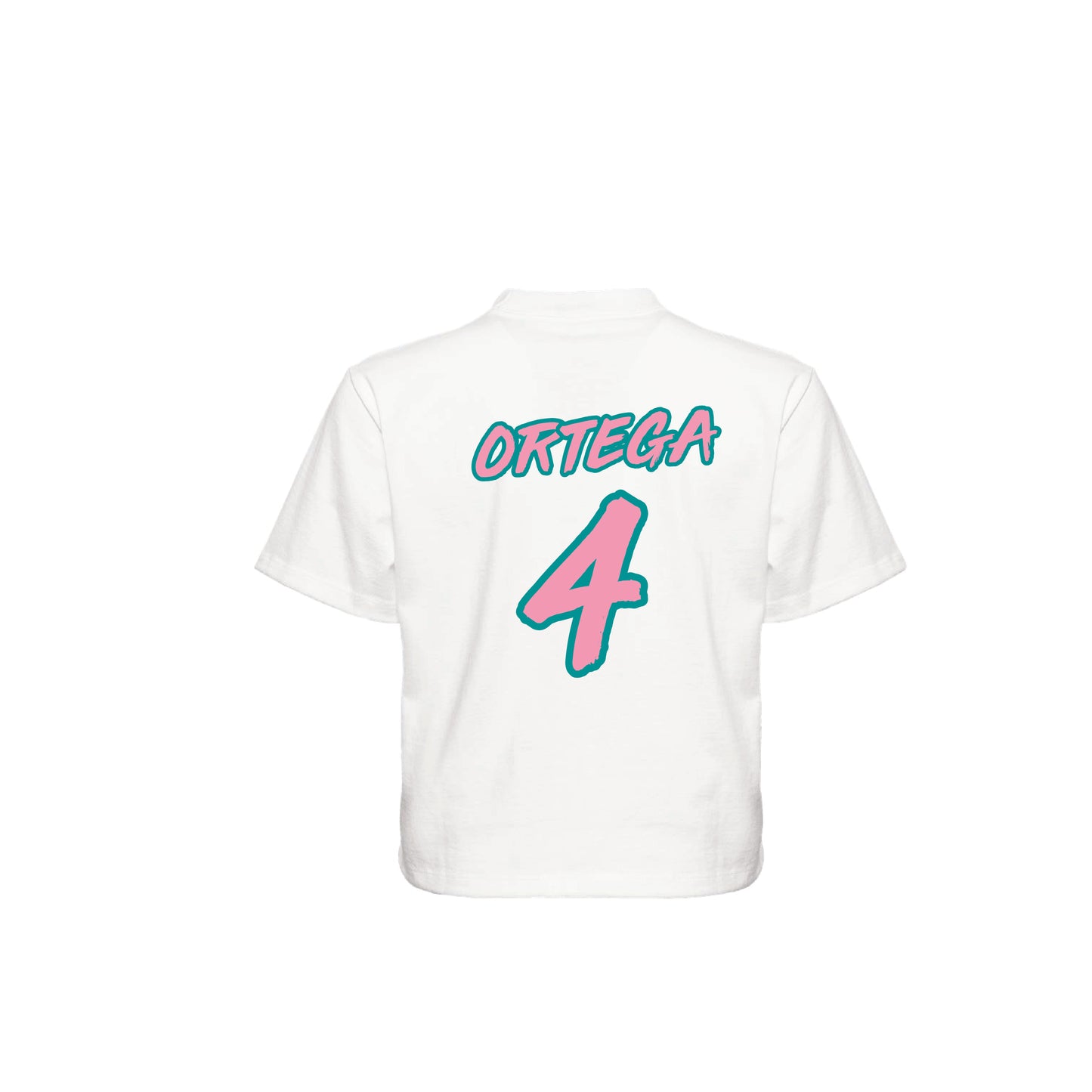 La Costa 2026 Ladies Boxy Tee (Teal/Pink Splatter)