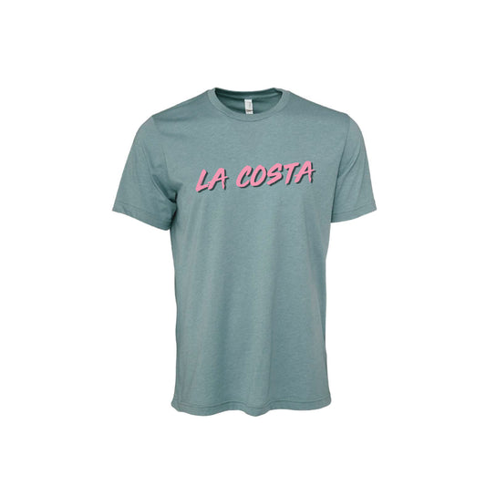La Costa 2026 Unisex Tee (Heather Blue Lagoon)