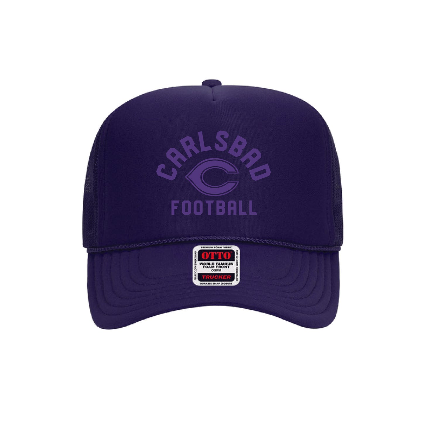 Carlsbad High - Football Trucker (Purple)