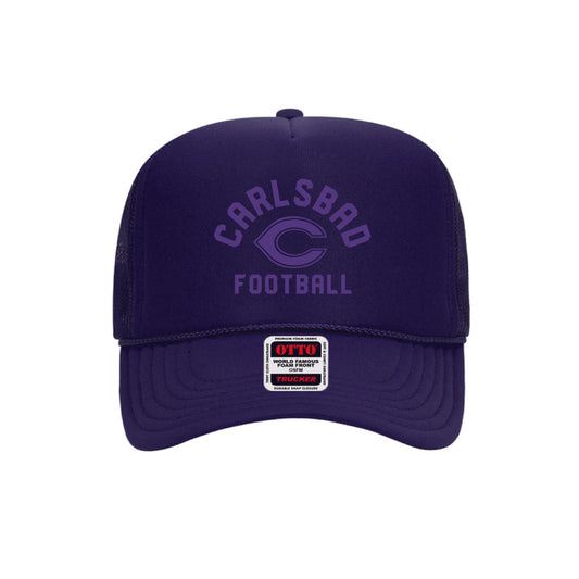 Carlsbad High - Football Trucker (Purple)