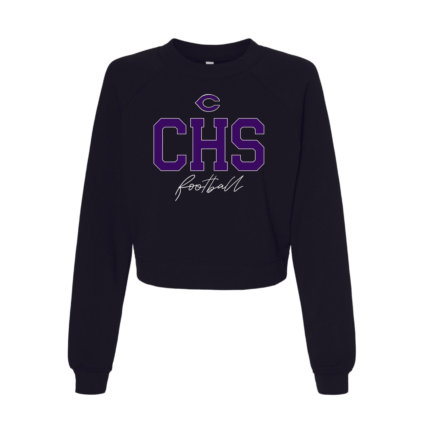 Carlsbad High- CHS Football Cropped Crewneck
