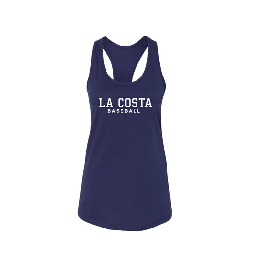 La Costa Baseball LCYO - Womens Racerback Tank