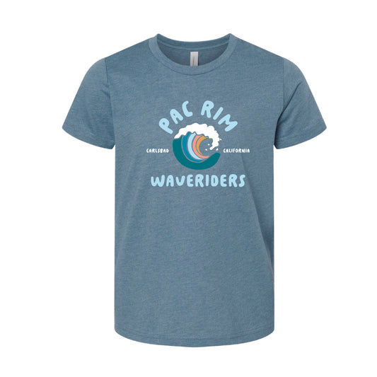 Pac Rim Spiritwear Waverider Tee (Heather Slate)