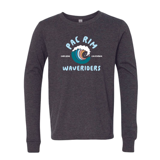 Pac Rim Spiritwear Waverider Long Sleeve Tee - Dark Grey