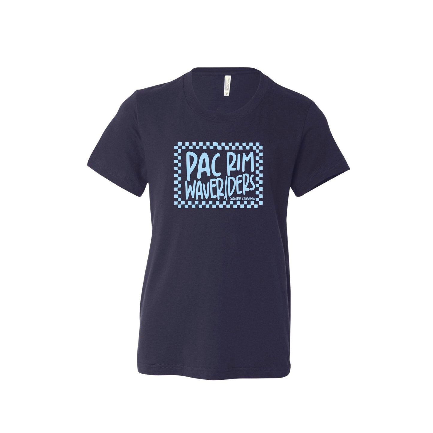 Pac Rim Spiritwear Surf Check Tee (Navy)