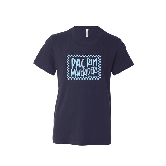 Pac Rim Spiritwear Surf Check Tee (Navy)