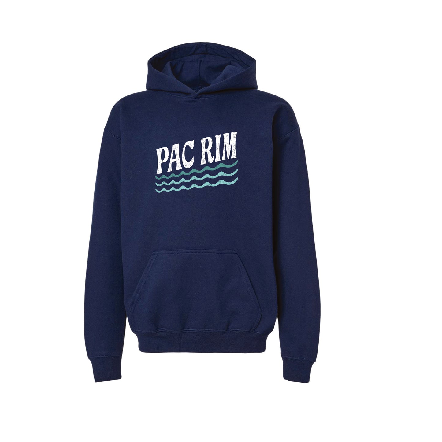 Pac Rim Spiritwear Waves Hoodie (Navy)