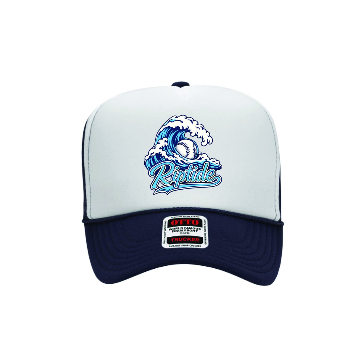 Riptide Lewis wave trucker hat