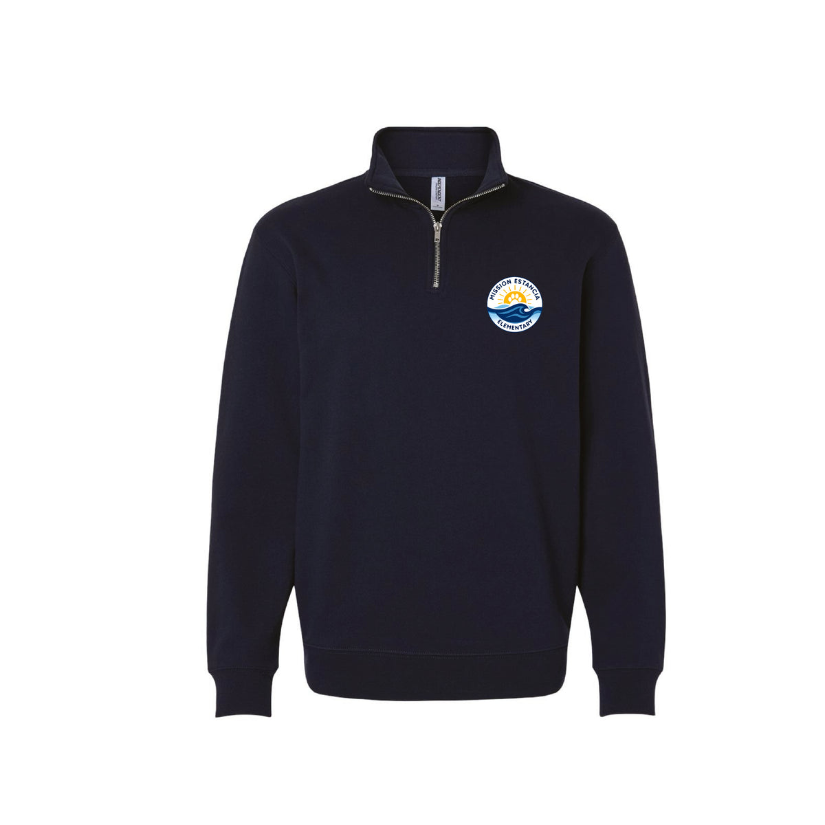 Mission Estancia Elementary Spiritwear 2026 Unisex Quarter Zip (Navy)