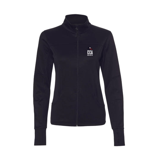 CCA Track and Field Ladies Full Zip Track Jacket