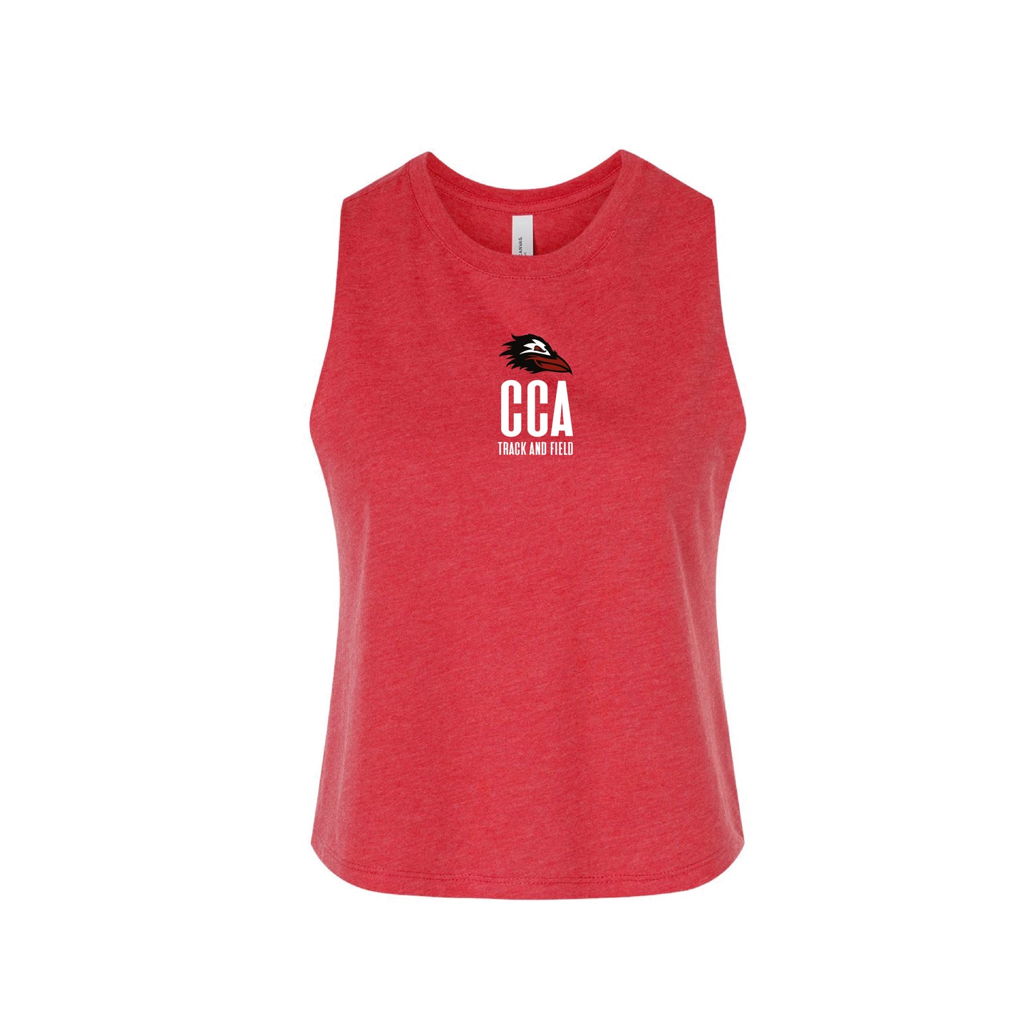 CCA Track and Field Cropped Tank