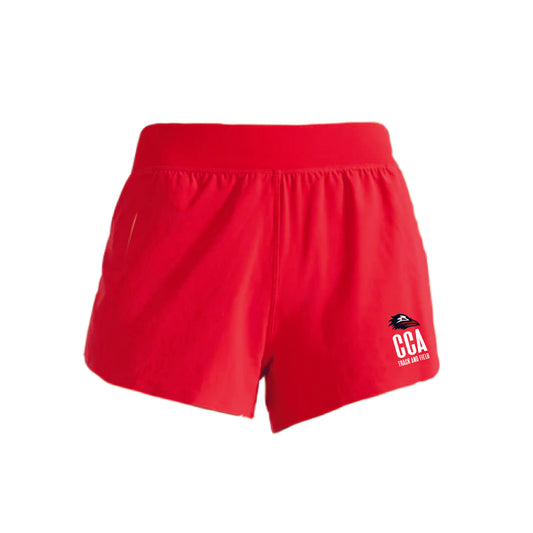 CCA Track and Field 3" High Rise Lined Shorts